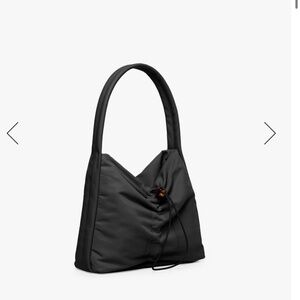 FELIX NYLON SHOULDER BAG BLACK